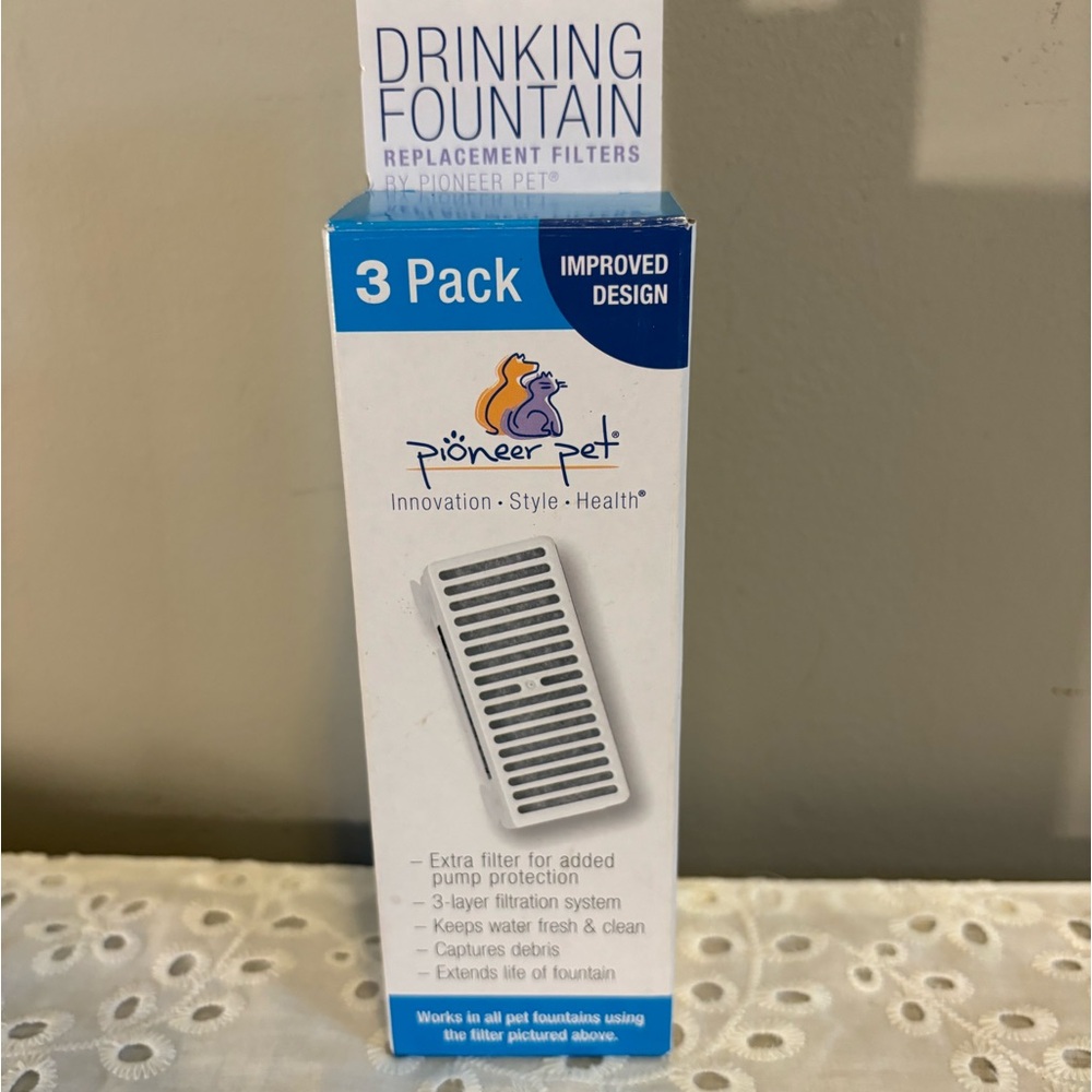 Pioneer Pet Drinking Fountain Replacement Filter for Swan Water Fountain for Cat